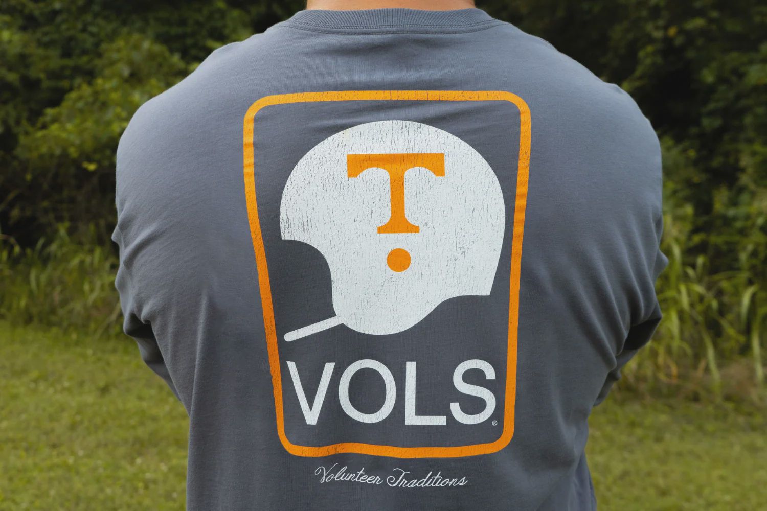 Vols Helmet Long Sleeve Tee