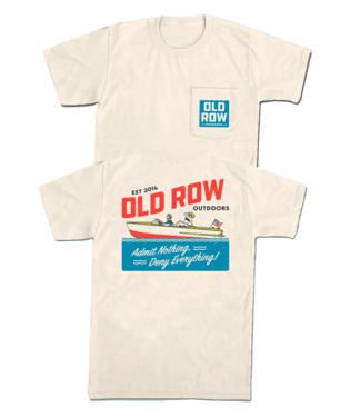 Old Row Outdoors Vintage Boat Pocket Tee