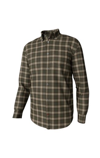HADLEY BRUSHED, Color: Winston Plaid-Olive, Size: MEDIUM