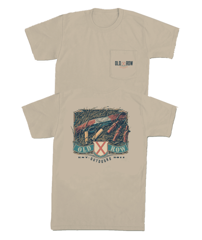 Old Row Outdoors Shells Pocket Tee