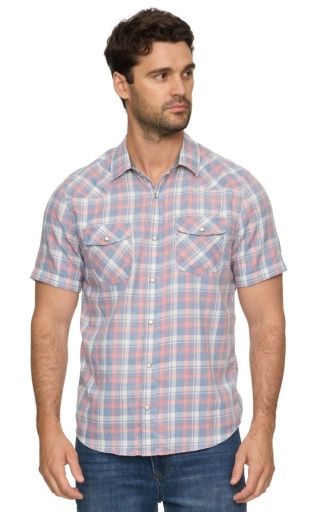 SANGER SS VINTAGE SOFT WESTERN SHIRT, Size: S