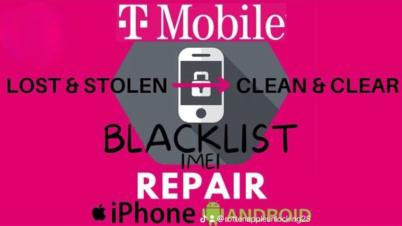T-Mobile - Unbarring/ Unblock/ Cleaning 100% (unrecoverable by insurance/stolen)