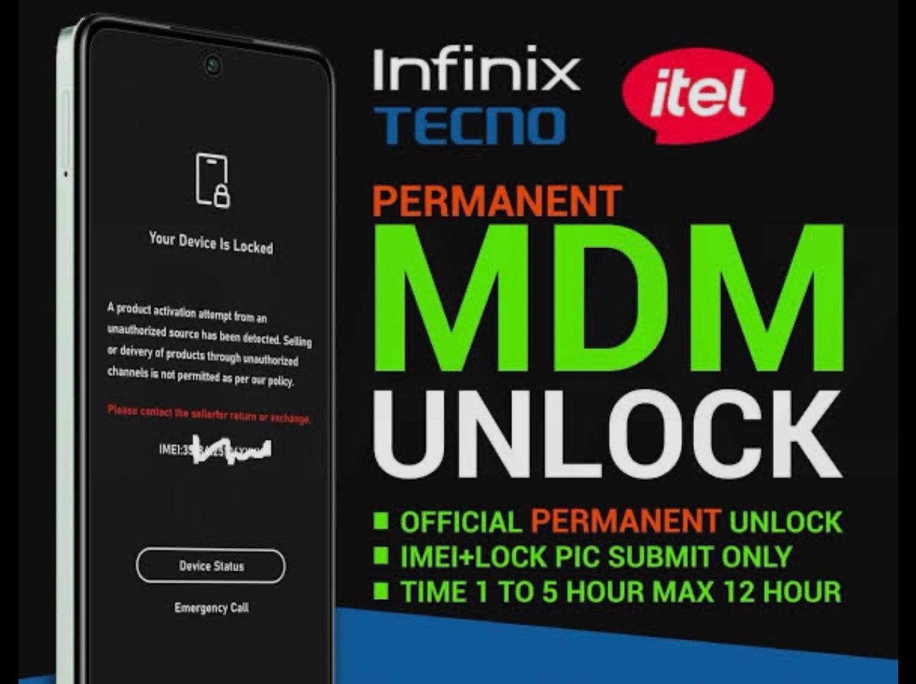 Tecno/Infinix MDM Remove