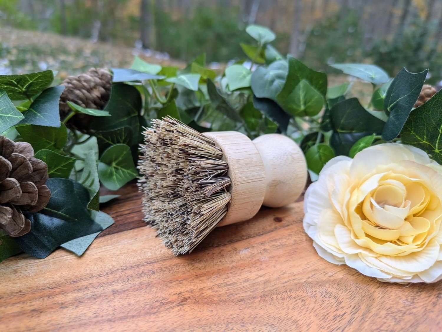 Bamboo Pot Scrubber