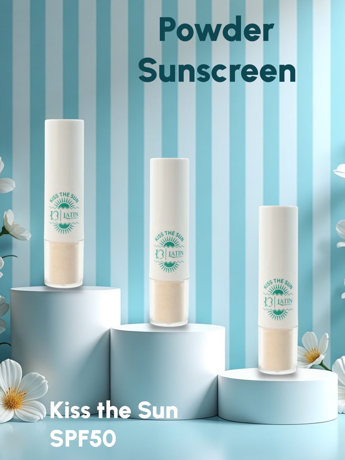 Transparent Powder Sunscreen SPF50 by Latin Beauty