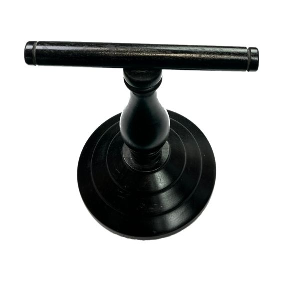 Vogelpreparaatsokkel Satin black, L15xD15xH20cm beuk
