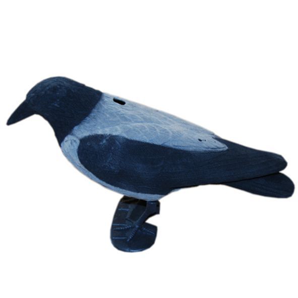 Lokvogel bonte kraai incl.pin 41cm geflockt per 10 stuks