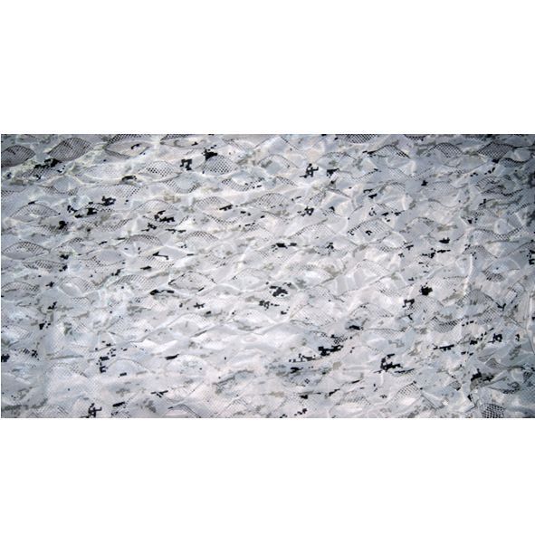 Camouflagenet stealth sneeuw met wit binnennet 1,5x4mtr per stuk