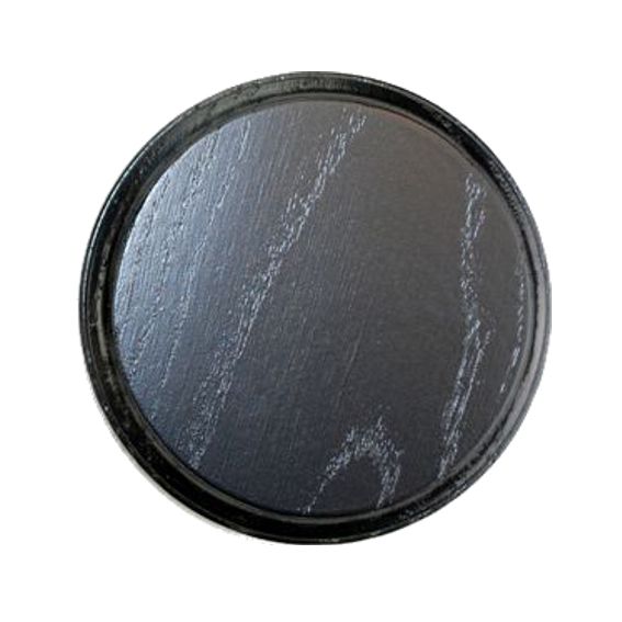 Trofeeplank dia22x1,8cm bruin eiken