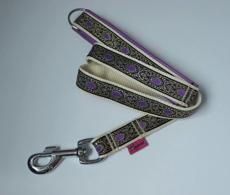 Hundeleine mit Webband 2,5cm Breit 1m-1,5m Lang Hundeleine mit Webband 2,5cm Breit 1m-1,5m Lang