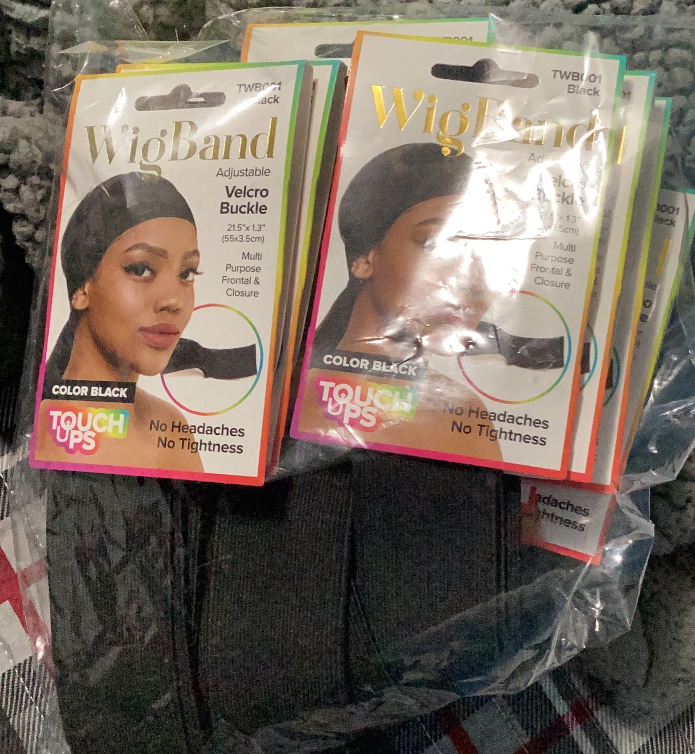 Touch ups wig band