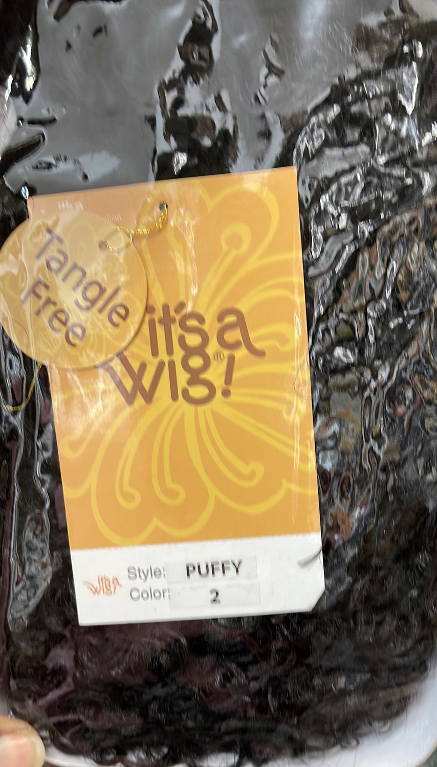 Puffy its a wig