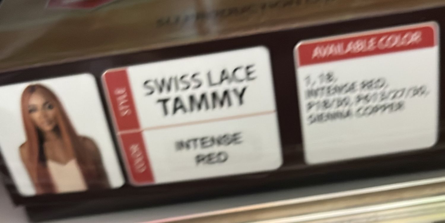Swiss lace Tammy intense red