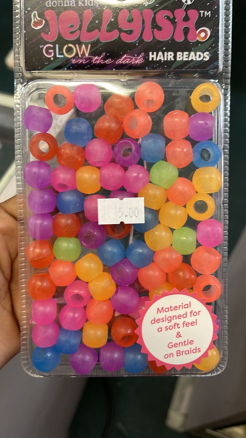 Jelly beads glow in dark