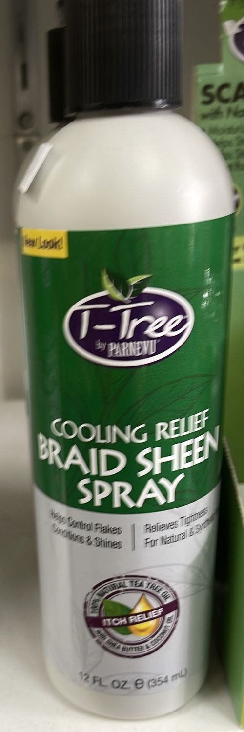 T Tree braid sheen spray