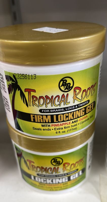 Tripical roots firm locking gel