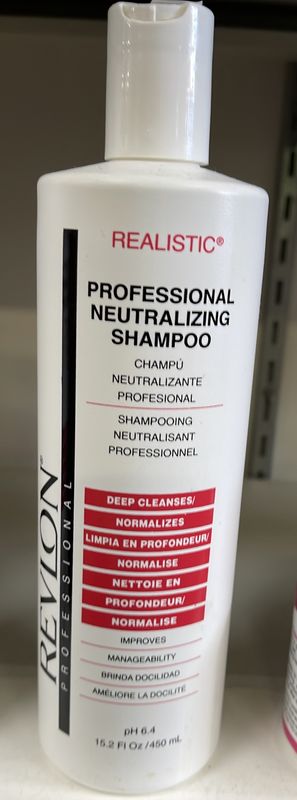 Revlon neutralizing shampoo