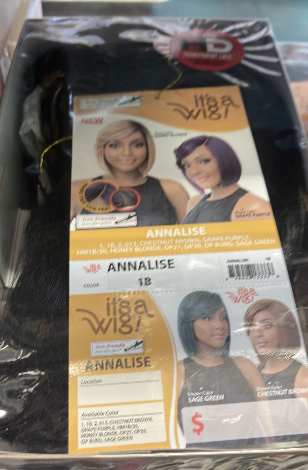 Its a wig Annalise 1b