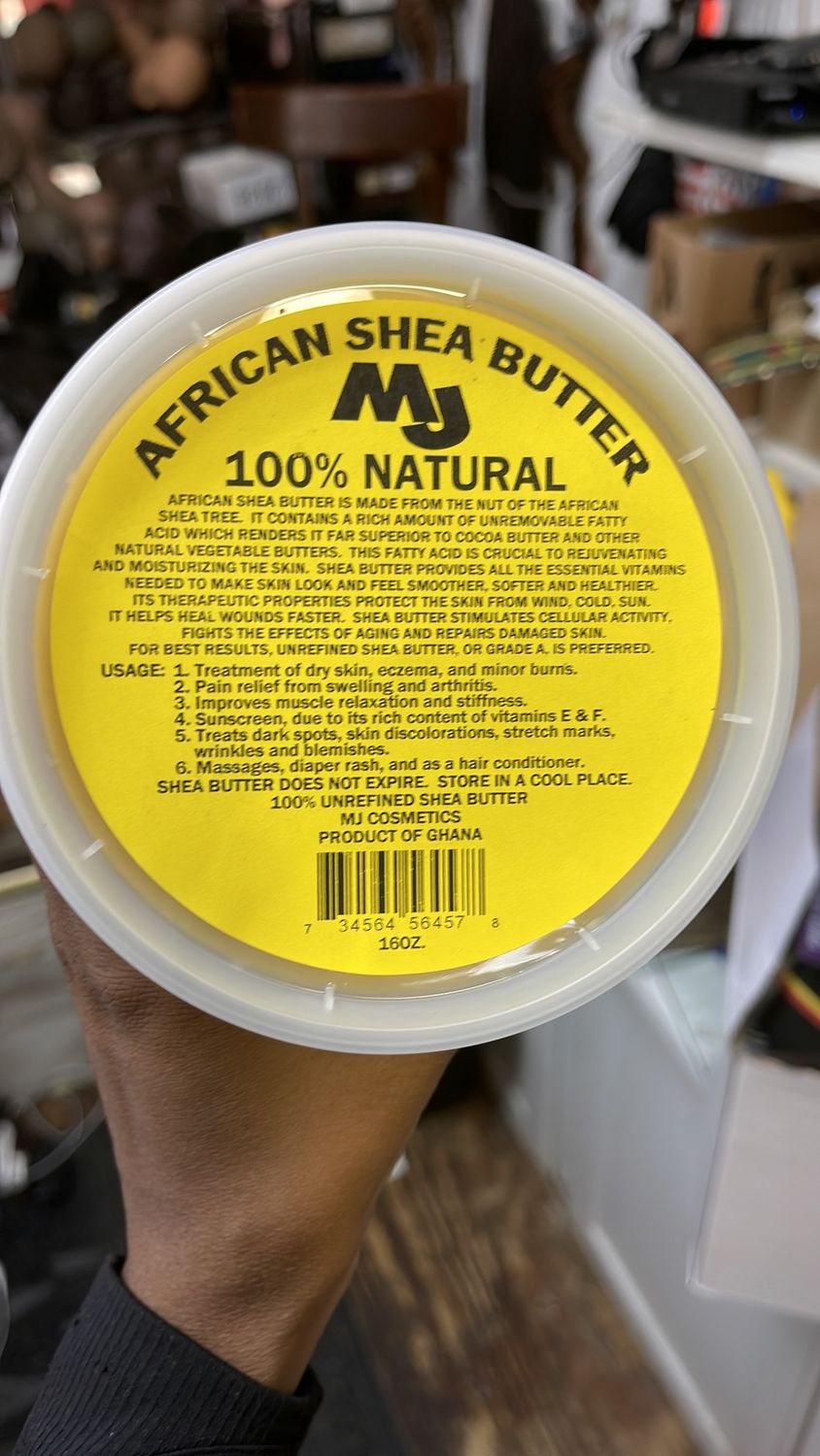 MJ Natural  African shea butter