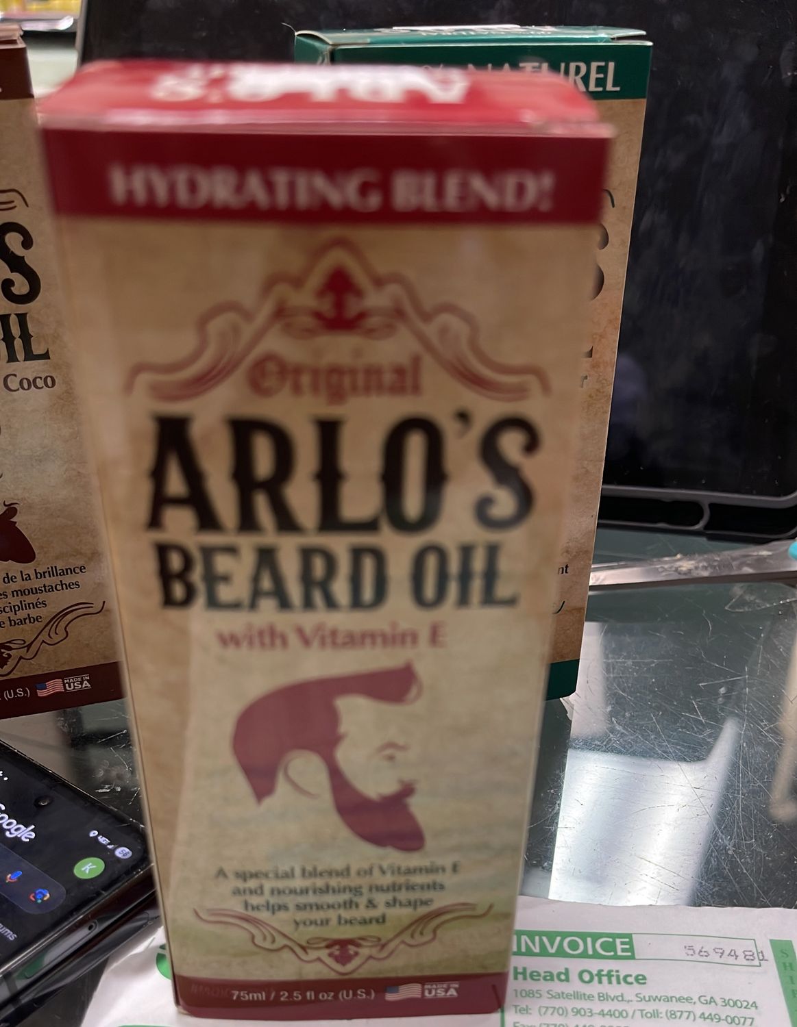 Arlis Beard oil woth Vitamin E