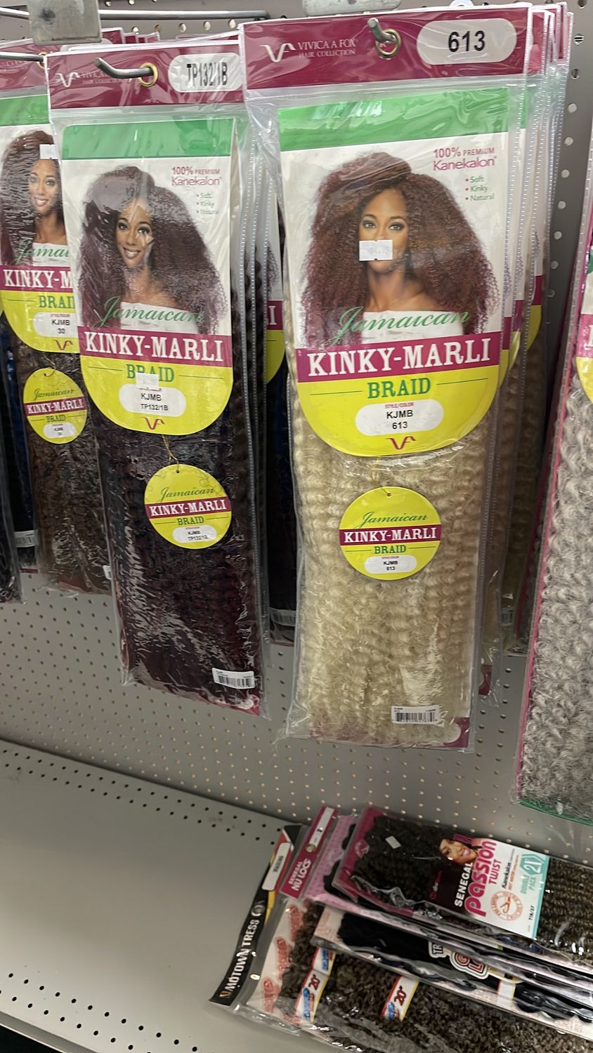 kinky hair