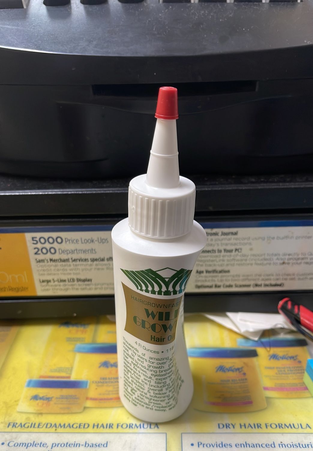 Wild growth hair oil