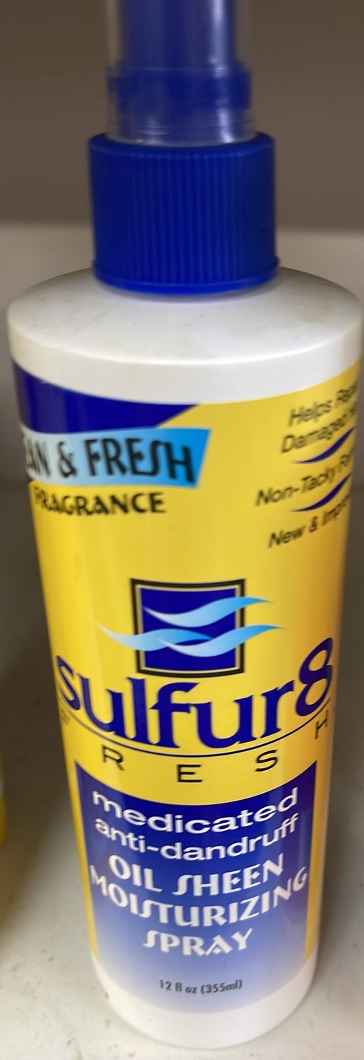 Sulfer8 oil sheen moisturizing 