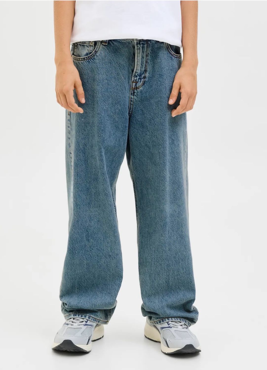 JACK &amp; JONES Junior Baggy Alex blue denim