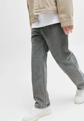 JACK &amp; JONES Junior Relaxed Chris Pants Black denim