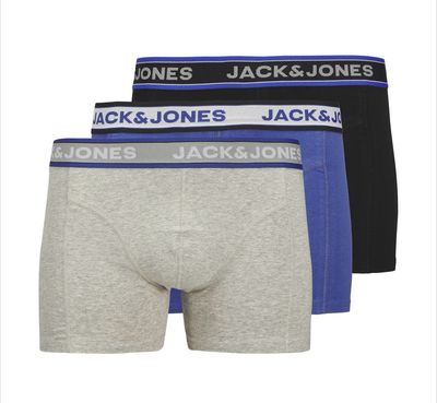 Boxershorts JACK &amp; JONES Junior Jacchristian solid Trunks 3-pack