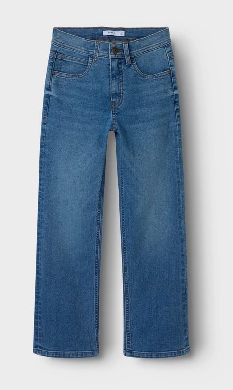 NAME IT NKMRYAN straight jeans medium blue denim