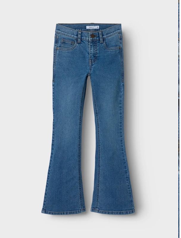 NKFPOLLY BOOTCUT Jeans medium blue denim