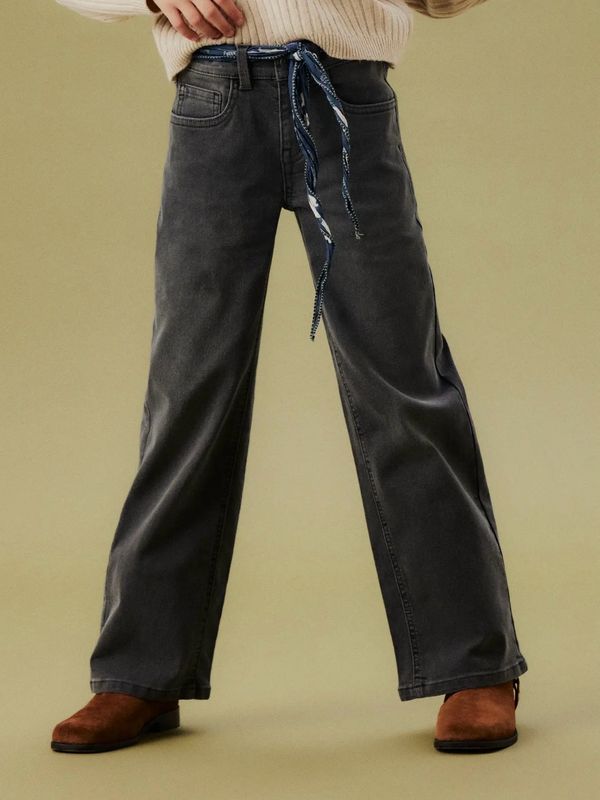 NKFROSE Wide jeans Dark Grey Denim