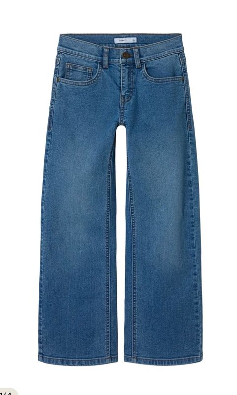 NKFROSE WIDE JEANS Medium Blue Denim