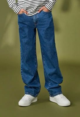 OSJFADE LOOSE JEANS Medium Blue Denim