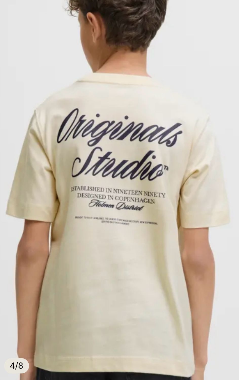 JORNORREBRO TYPO TEE SS CREW NECK SN JNR
