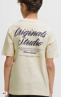 JORNORREBRO TYPO TEE SS CREW NECK SN JNR
