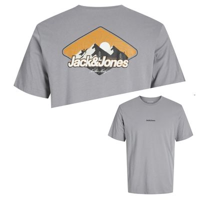 JJMINE TEE CREW NECK - Print T-shirt