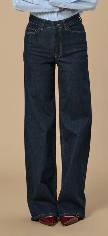 JDYFELINA-FINA dark blue denim