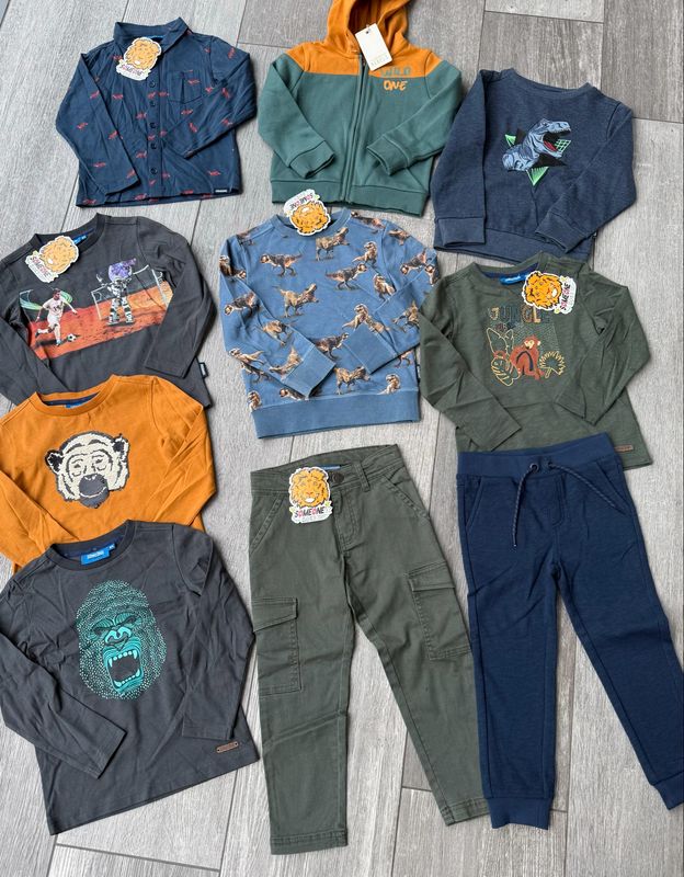 Voordeelpakket voor jongens maat 104 – Someone &amp; Mini Rebels – 10 stuks voor slechts €49,99!