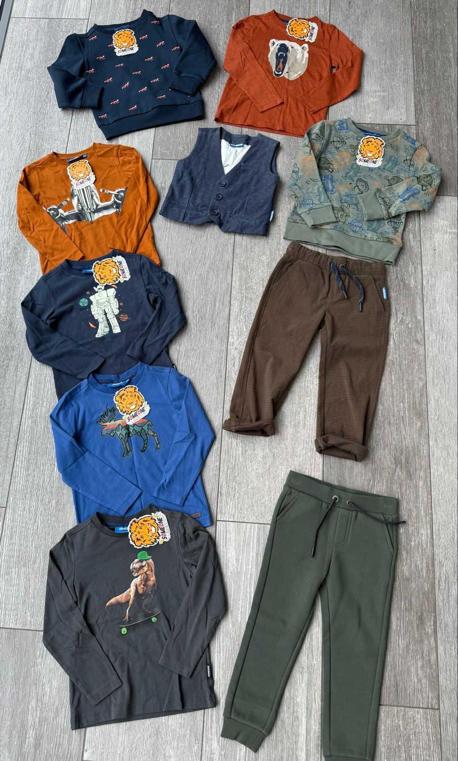 Voordeelpakket voor jongens maat 104 – Someone &amp; Mini Rebels – 10 stuks voor slechts €49,99!