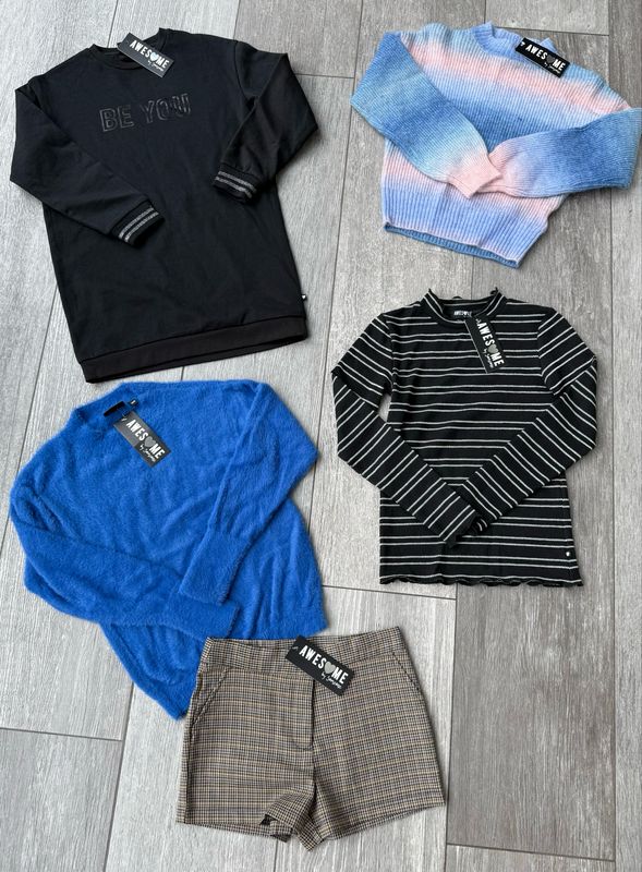 Voordeelpakket voor meisjes maat 140 – Awesome – 5 stuks voor slechts €29,99!