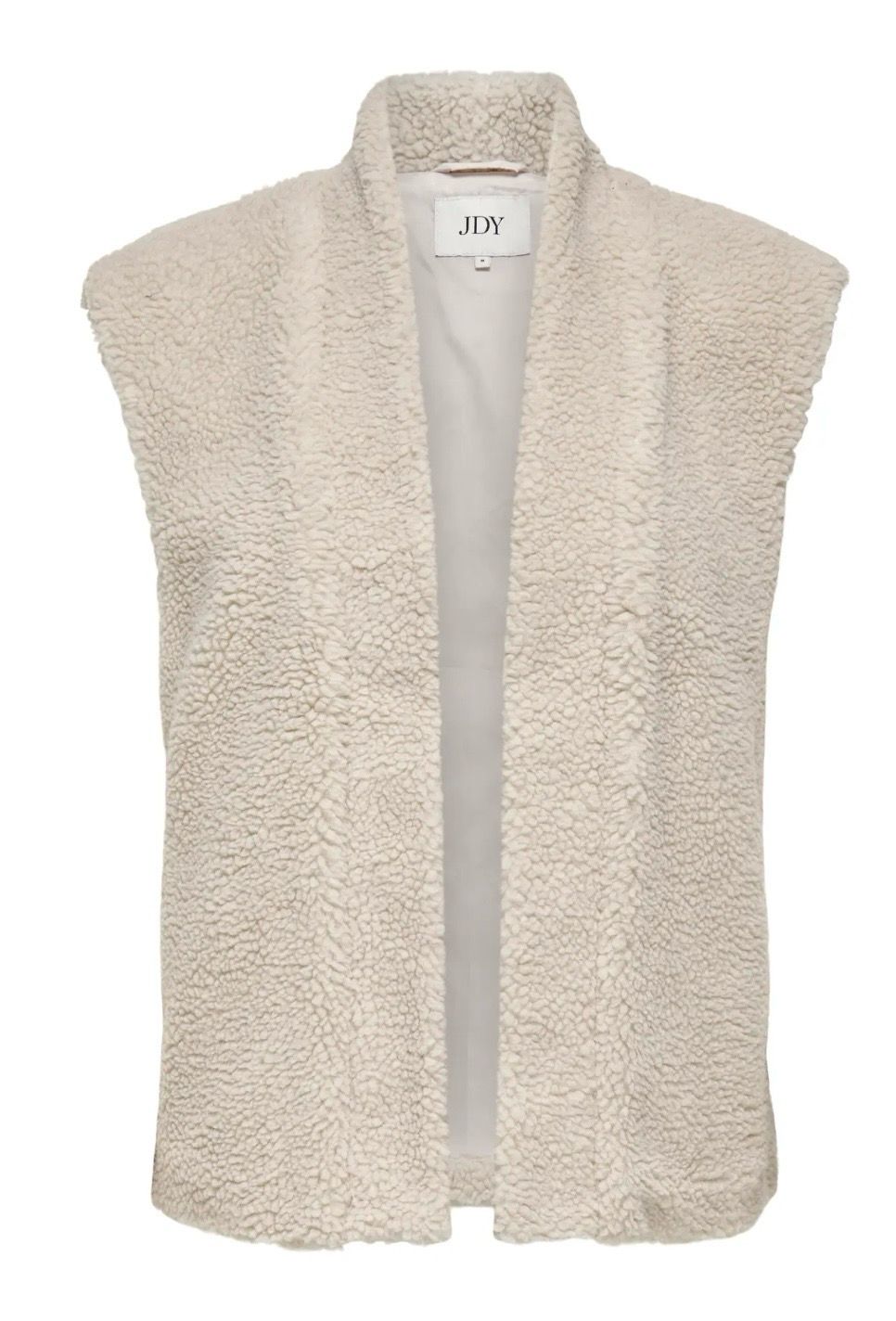 JDY TEDDY OPEN VEST Birdy