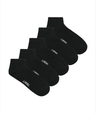 JREBREBEL LOGO SHORT SOCKS 5 PACK