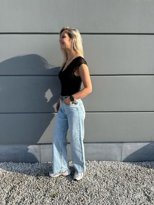 JDY Felina Jeans – light jeans denim | High Waist | Wide Fit | Stretch