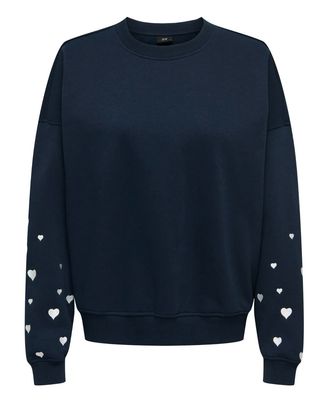JDYMESA L/S O-NECK EMB SWEAT JRS NOOS