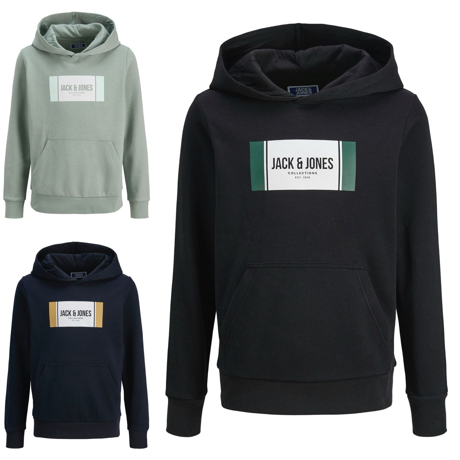Jack &amp; Jones Junior JJHAYATO SWEAT HOOD JNR