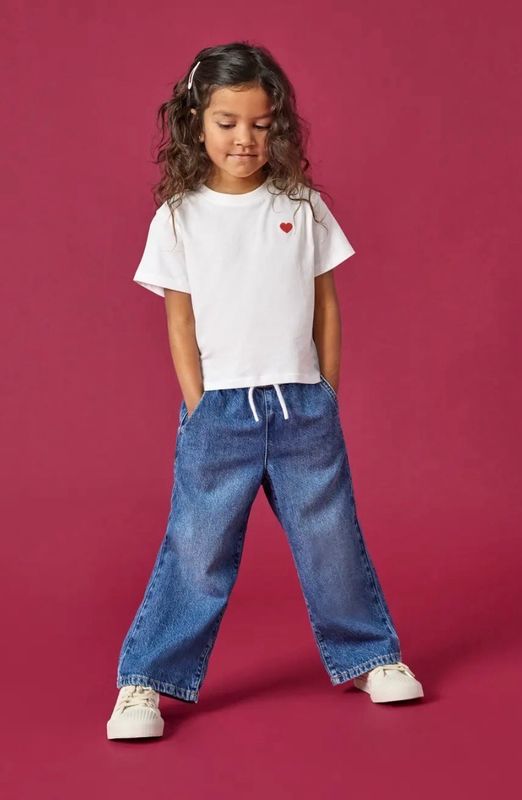 KMGPIERCE WIDE JEANS DNM PIM NOOS
