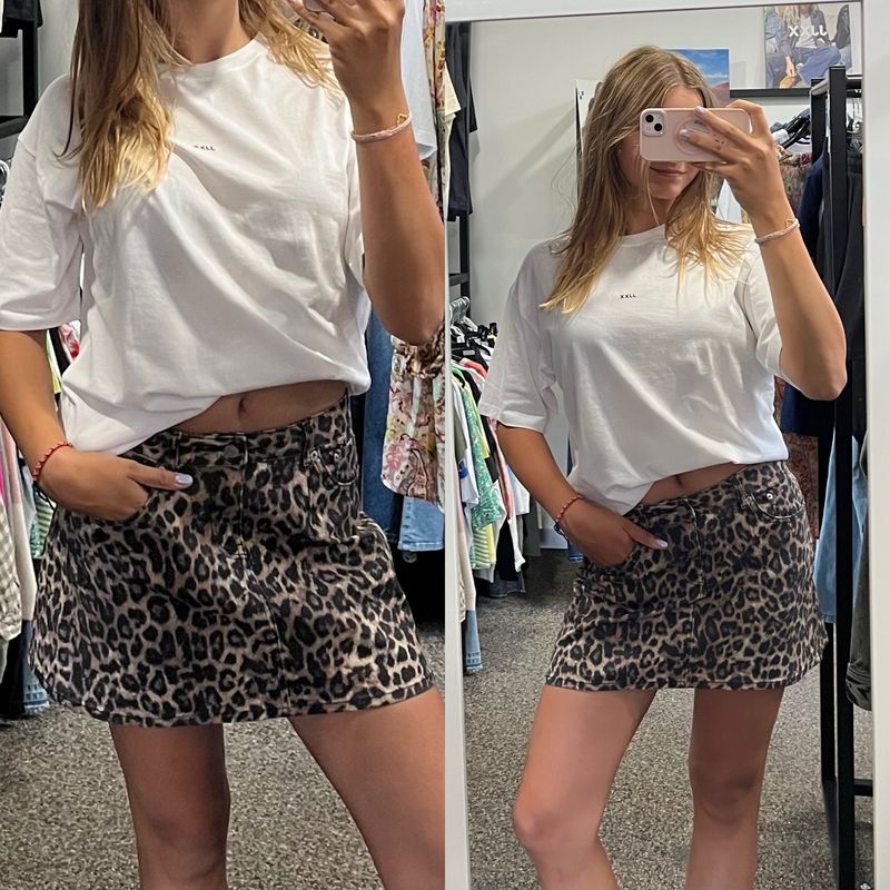 JJXX Leopard rok JXSARAH Skirt