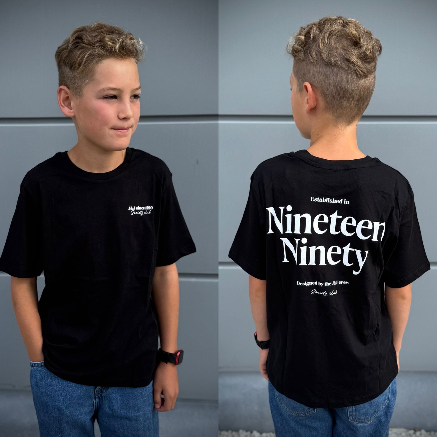 Jack &amp; Jones JUNIOR JJNINETY TEE SS CREW NECK JNR